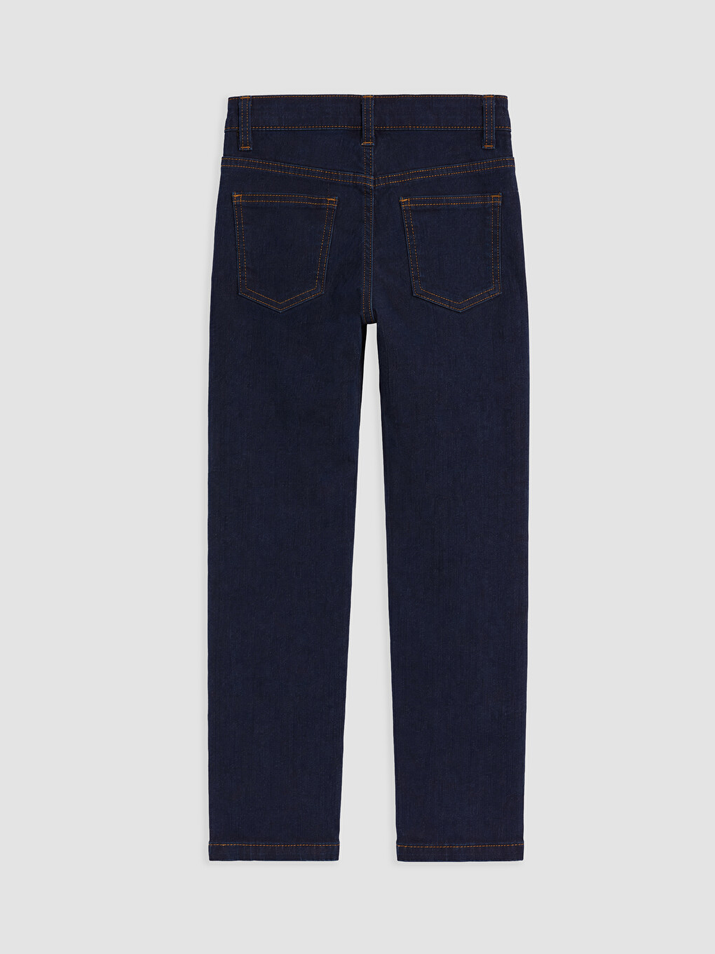 Siyah Slim Fit Erkek Çocuk Jean Pantolon-1
