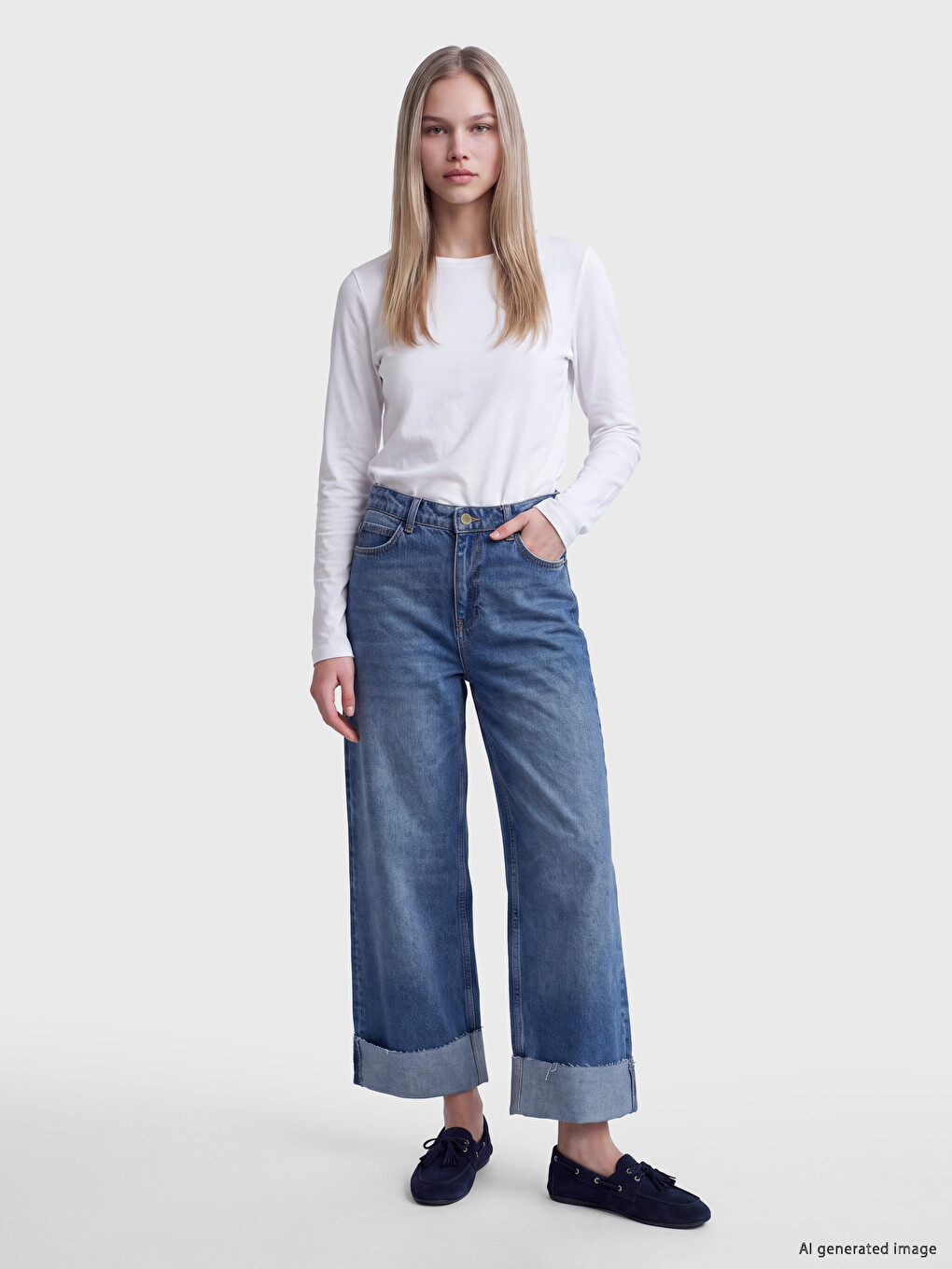 Wideleg Women's Jeans