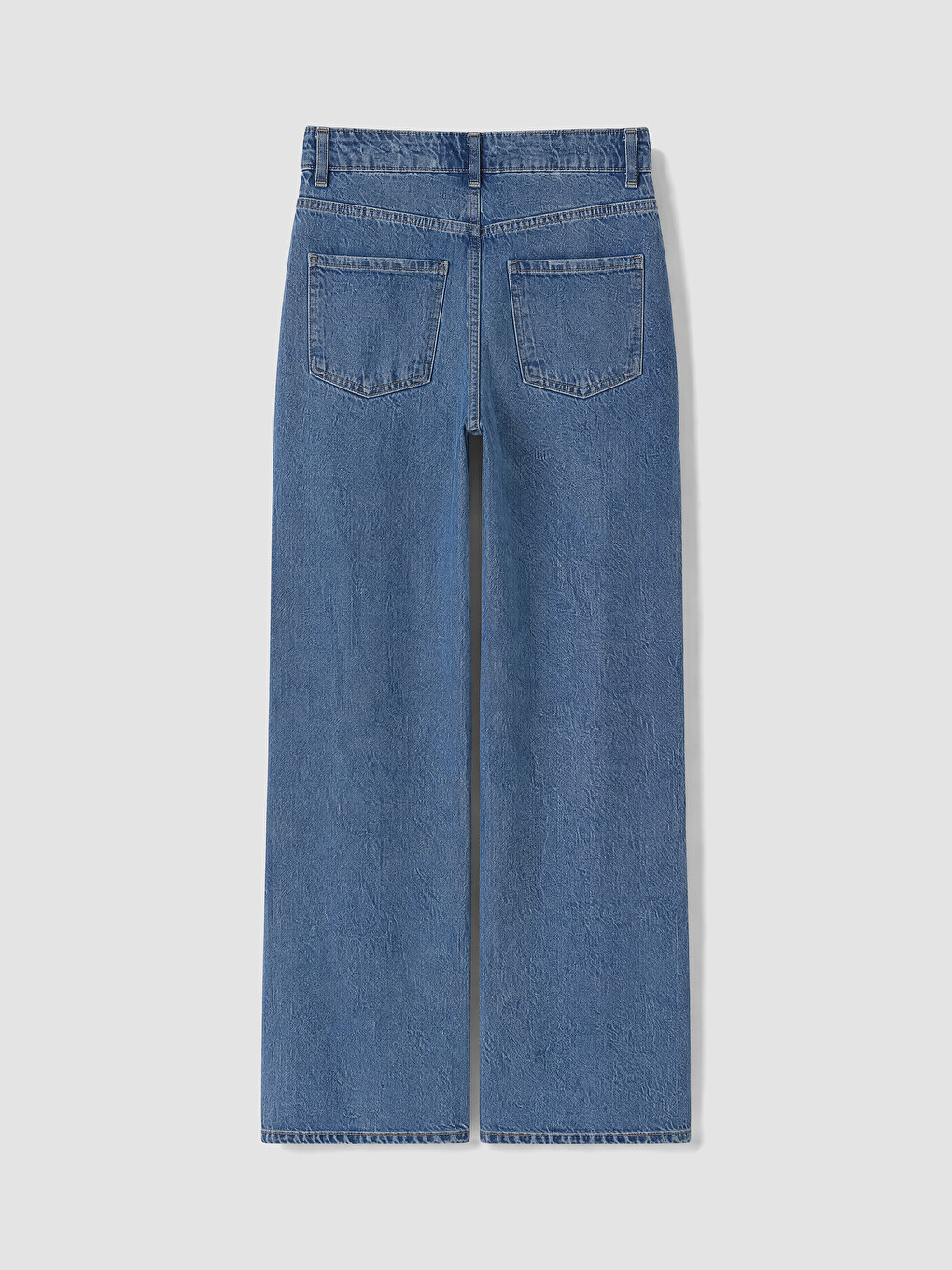 İndigo Straight Fit Kadın Jean Pantolon-2