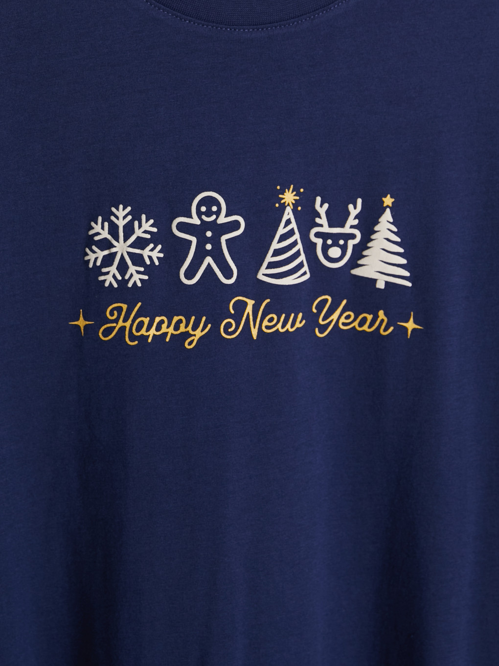 Crew Neck Jersey Men's T-shirt-2