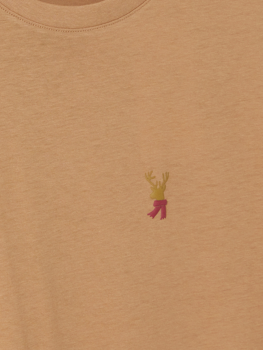 Crew Neck Embroidered Men's T-shirt-6