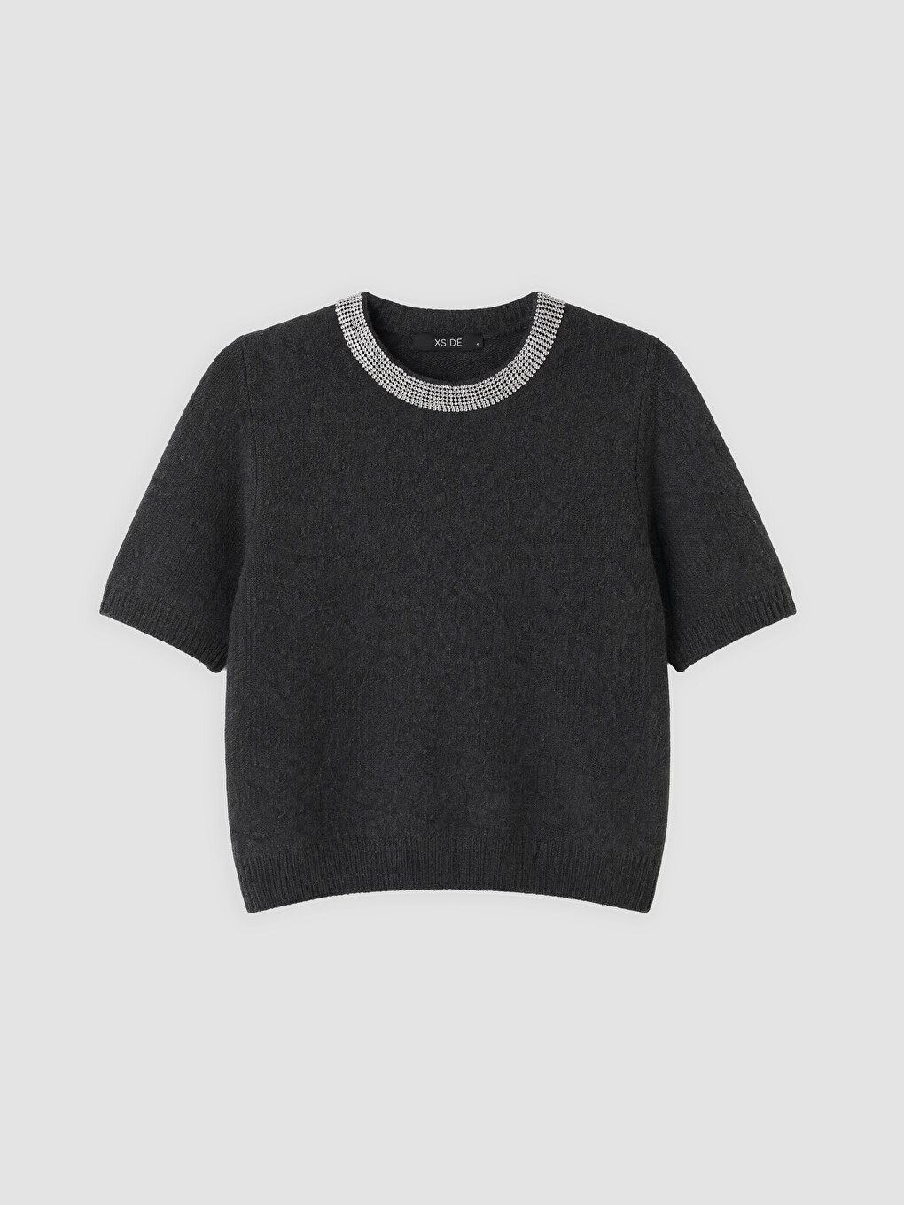 Crew Neck Women's Knitwear Sweater-4