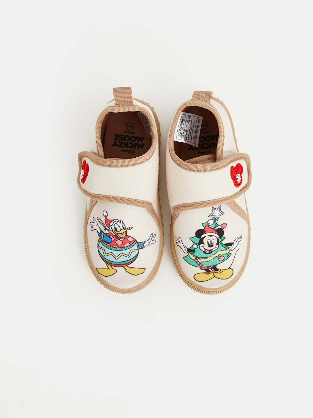 Детски Топли Папучи За Момчиња Со Печатен Minnie Mouse Дезен-2