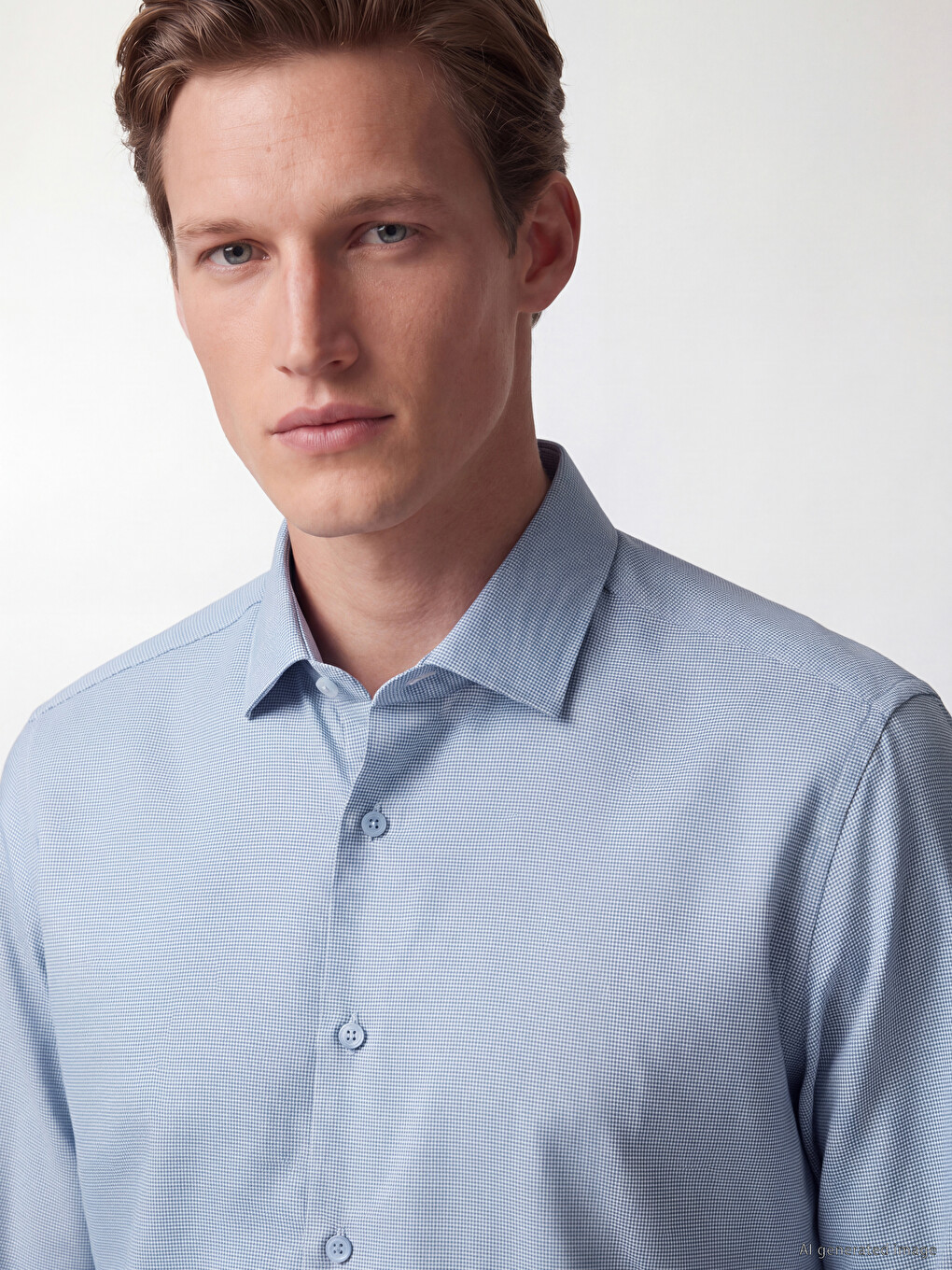 Man Blue Shirt-2