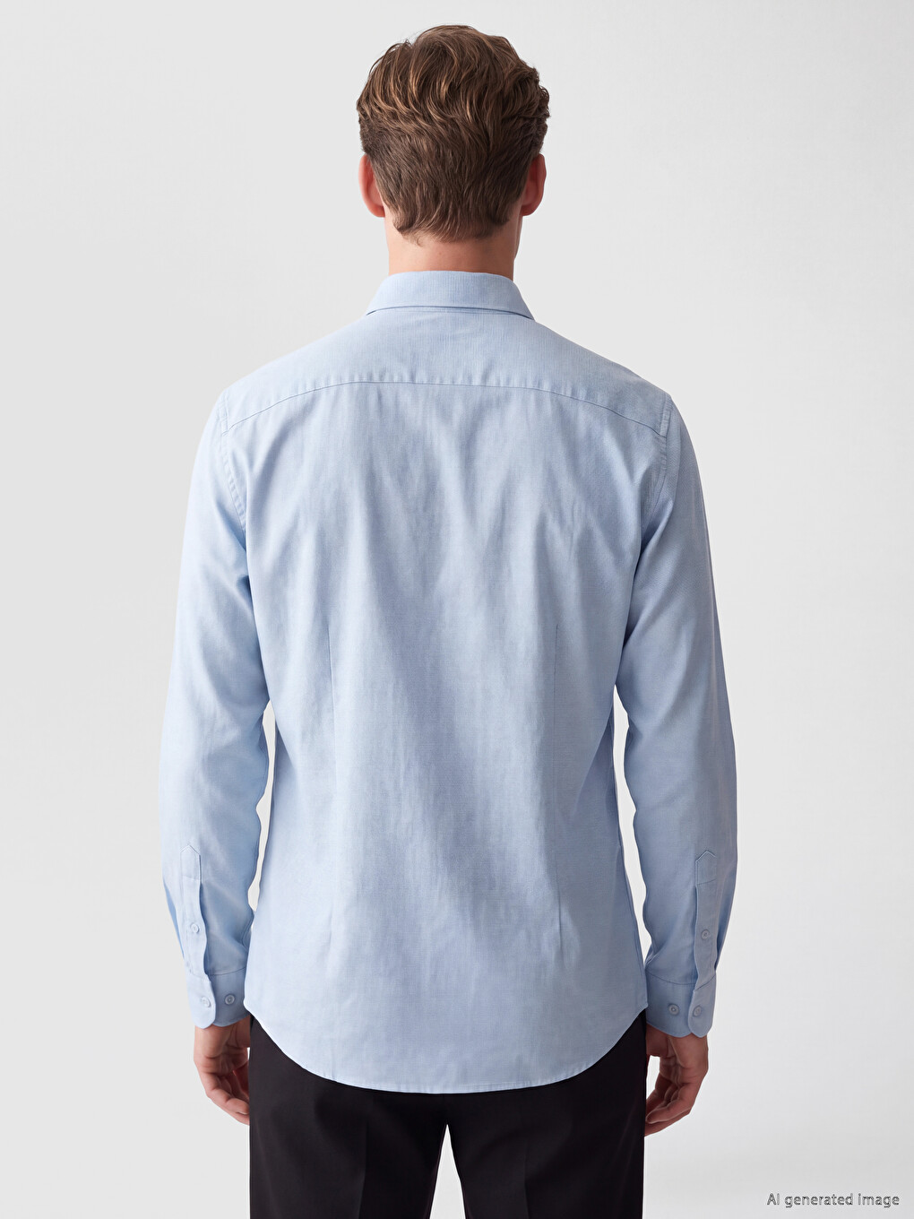 Man Blue Shirt-3