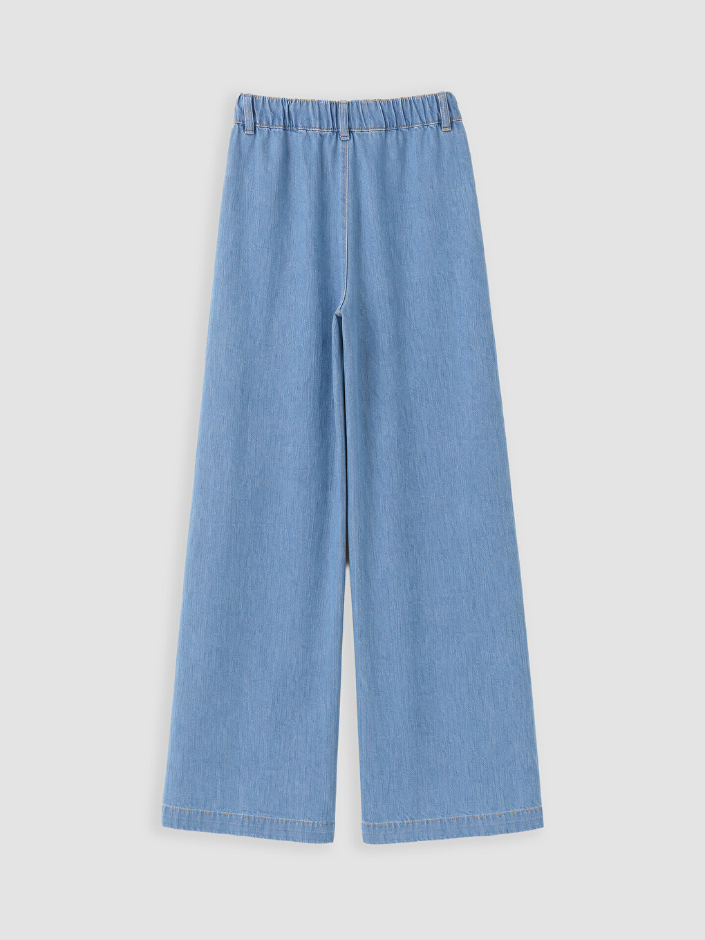 İndigo Wideleg Kız Çocuk Jean Pantolon-2