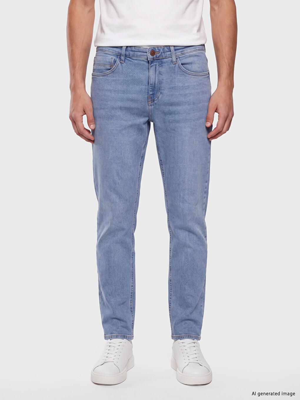 İndigo 750 Slim Fit Erkek Jean Pantolon-1