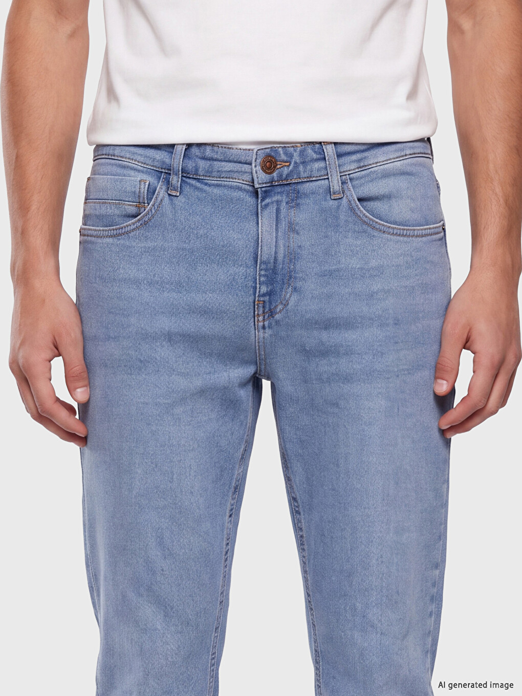 İndigo 750 Slim Fit Erkek Jean Pantolon-2