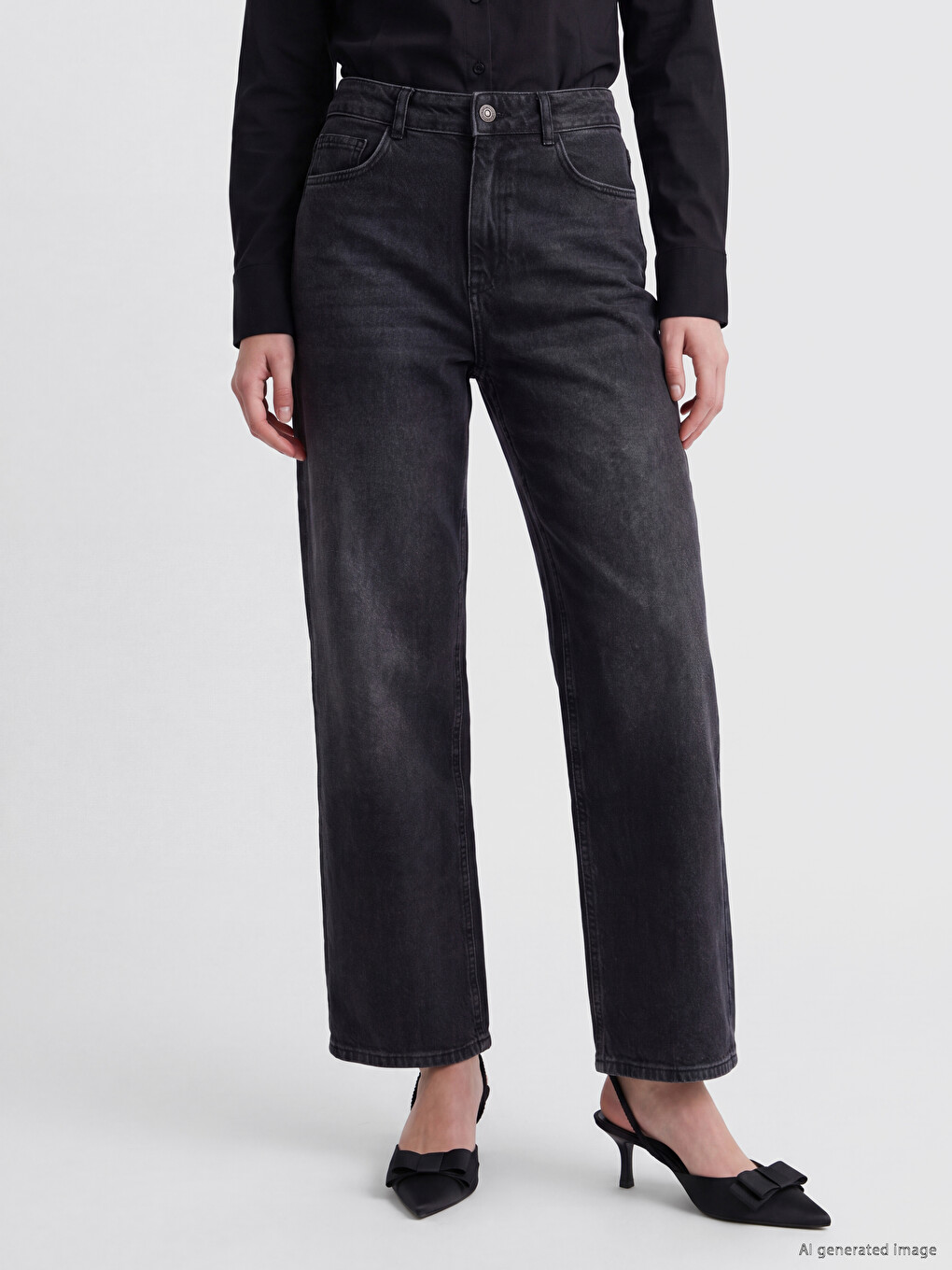Boyfriend Fit Women's Jeans-1