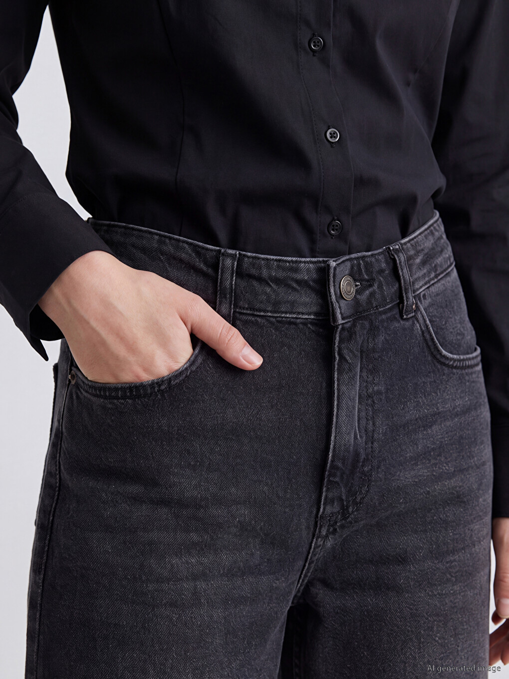 Boyfriend Fit Women's Jeans-2