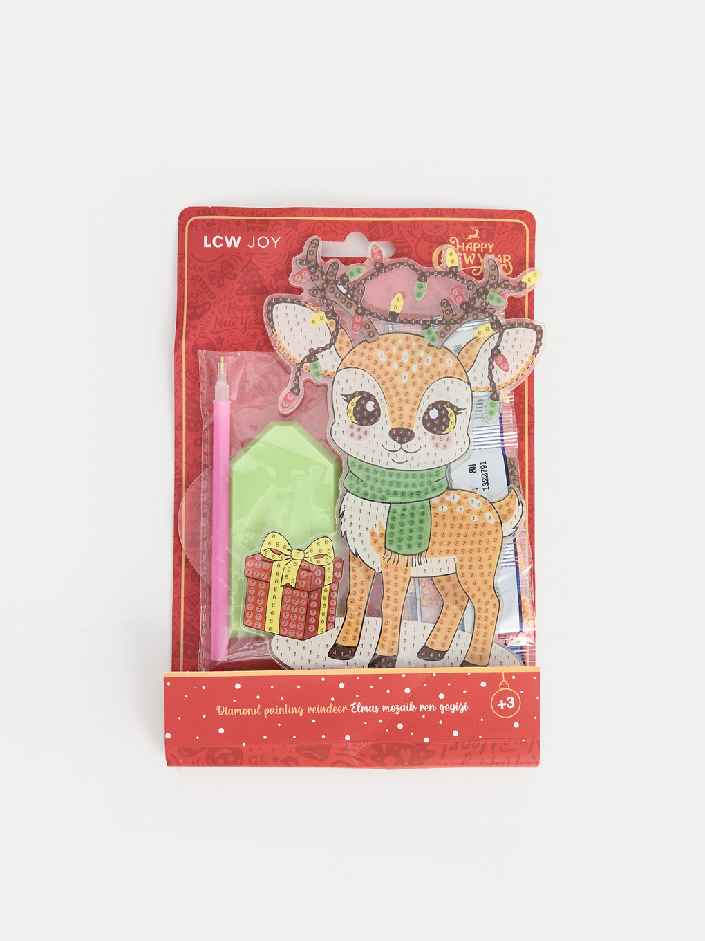 Mosaic Stone Sticking Deer Figure