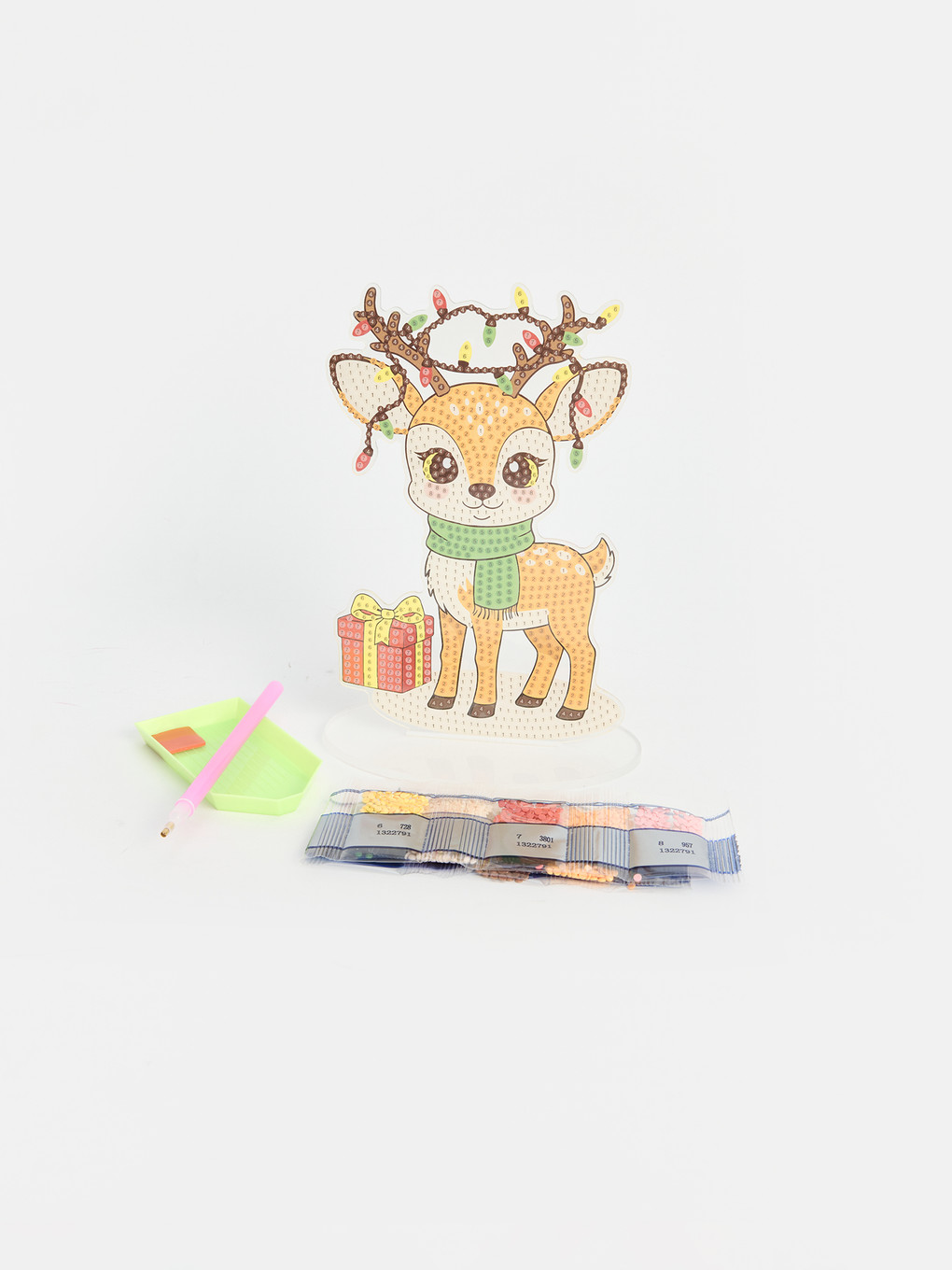 Mosaic Stone Sticking Deer Figure-1