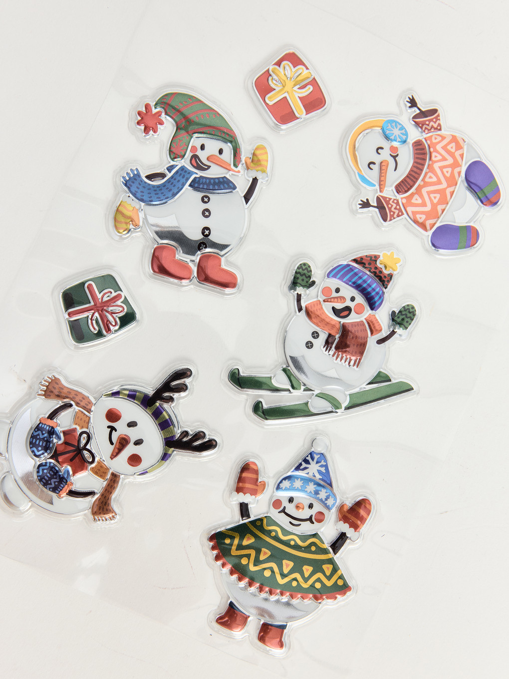 7-pack New Year Figured Sticker-2