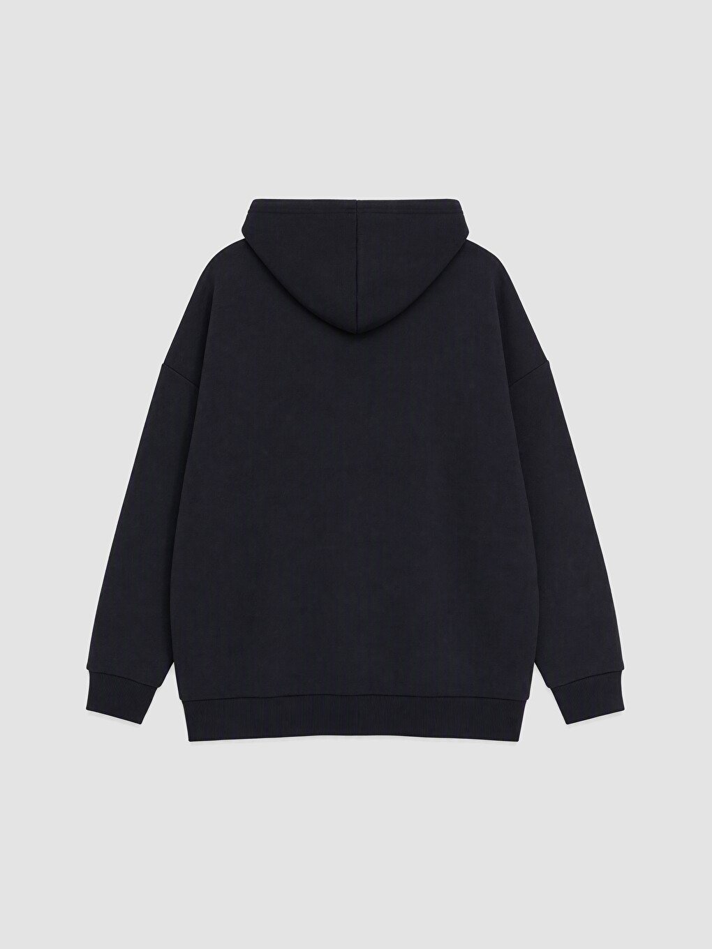 Hooded Oversize Women's Thick Zippered Sweatshirt-6