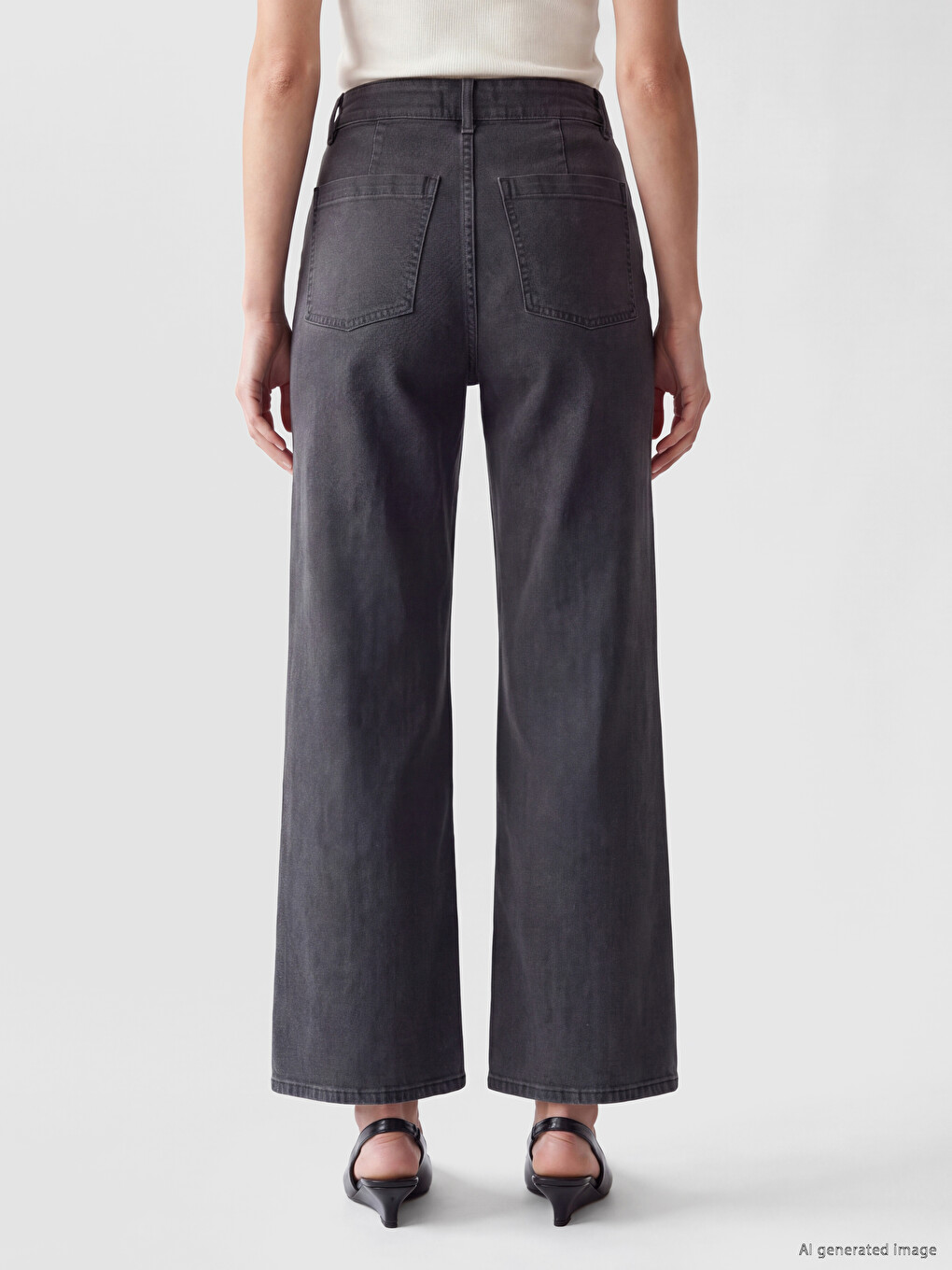 Woman Grey Jeans-3