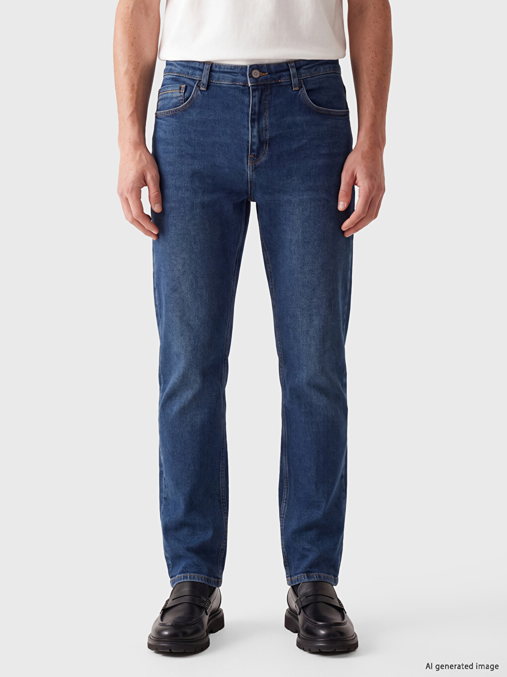 İndigo 779 Regular Fit Erkek Jean Pantolon-1