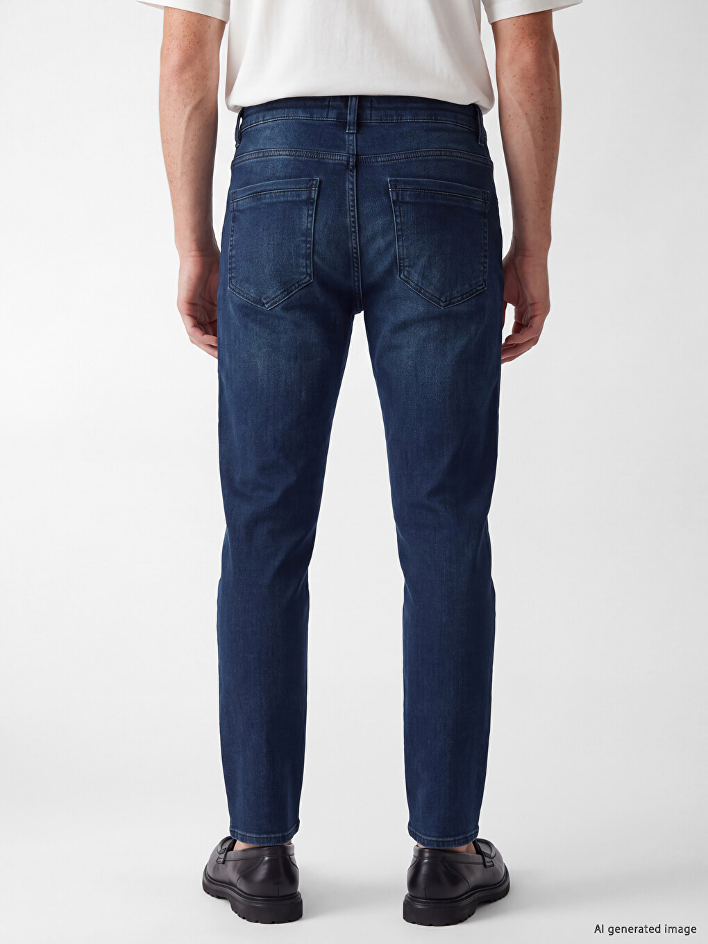 Blugi Slim Fit Periați-3