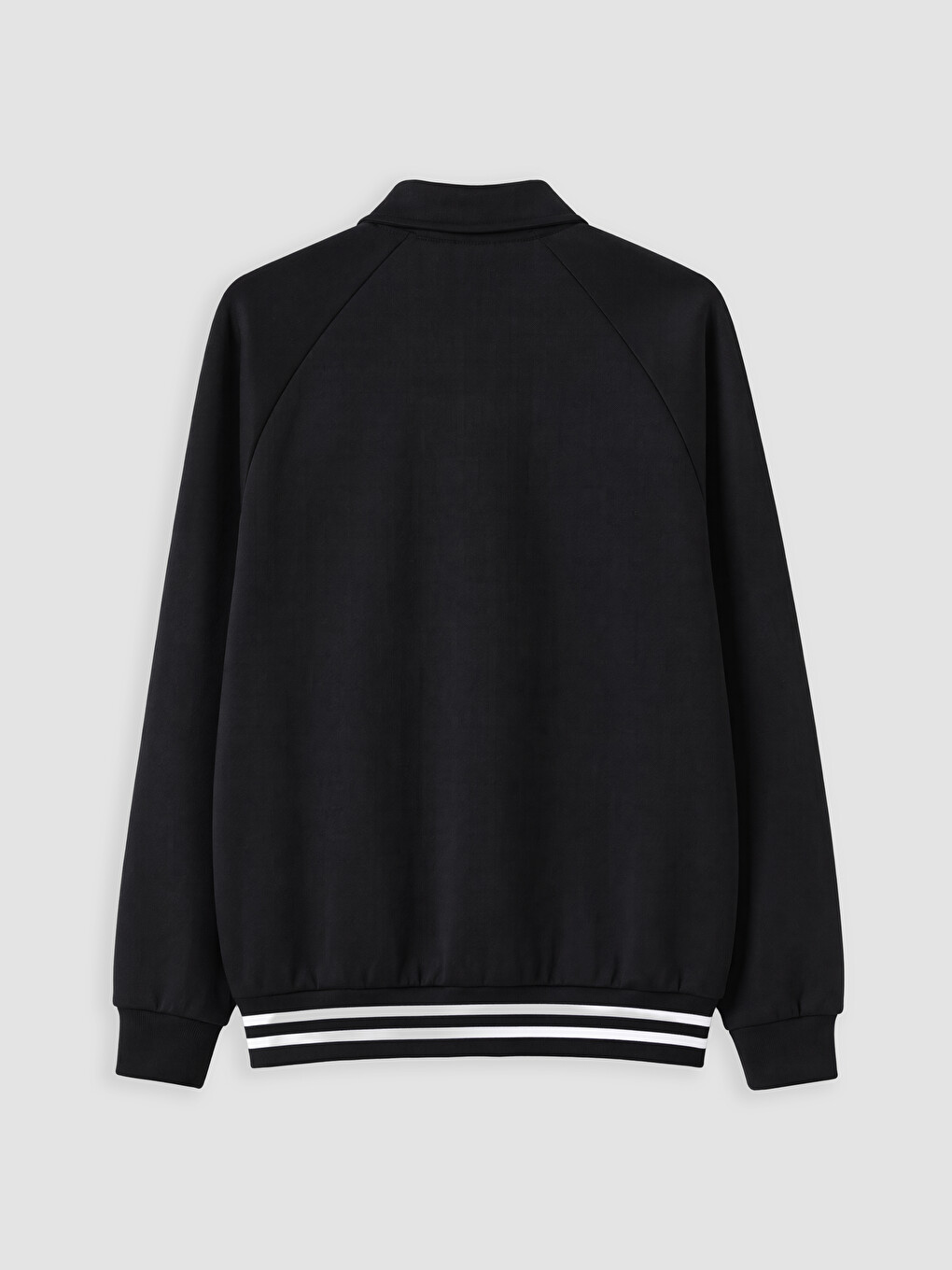 Mock Neck Men's Zip-up Sweatshirt-6