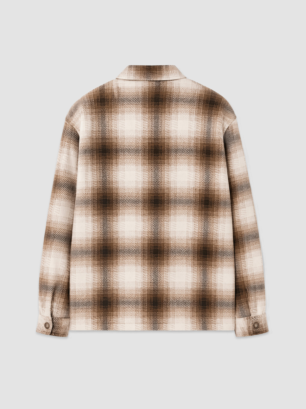 Plaid Patterned Men's Shirt Jacket-5