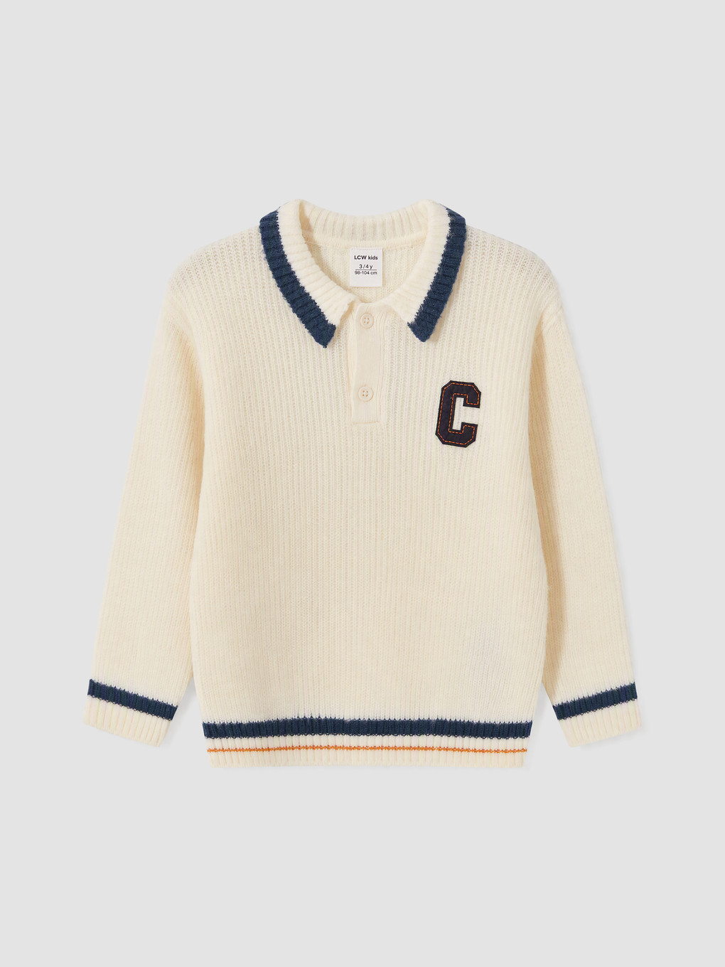 Polo Collar Baby Boys' Knitwear Sweater