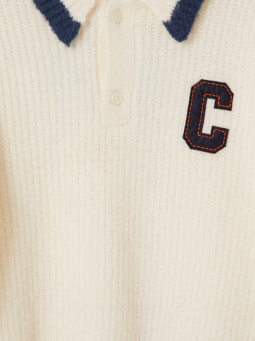 Polo Collar Baby Boys' Knitwear Sweater-1