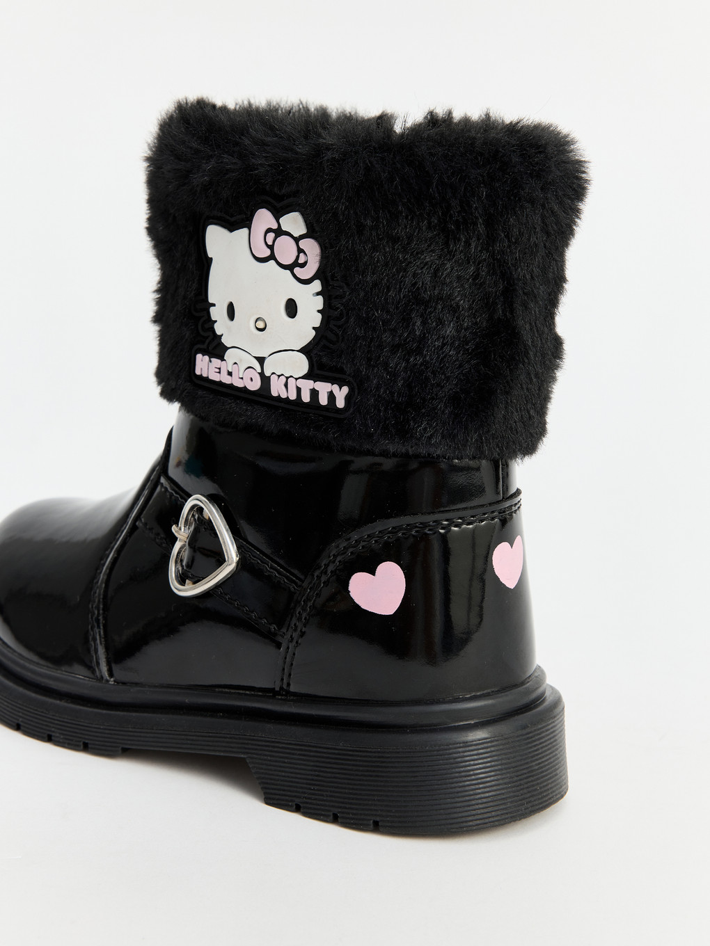 Zippered Hello Kitty Printed Girls' Boot-2