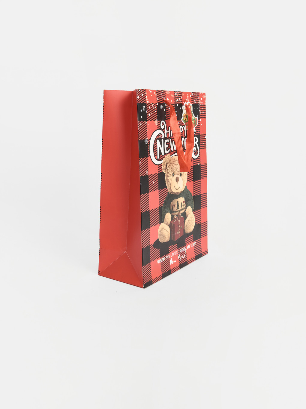 New Year Themed Cardboard Bag-1
