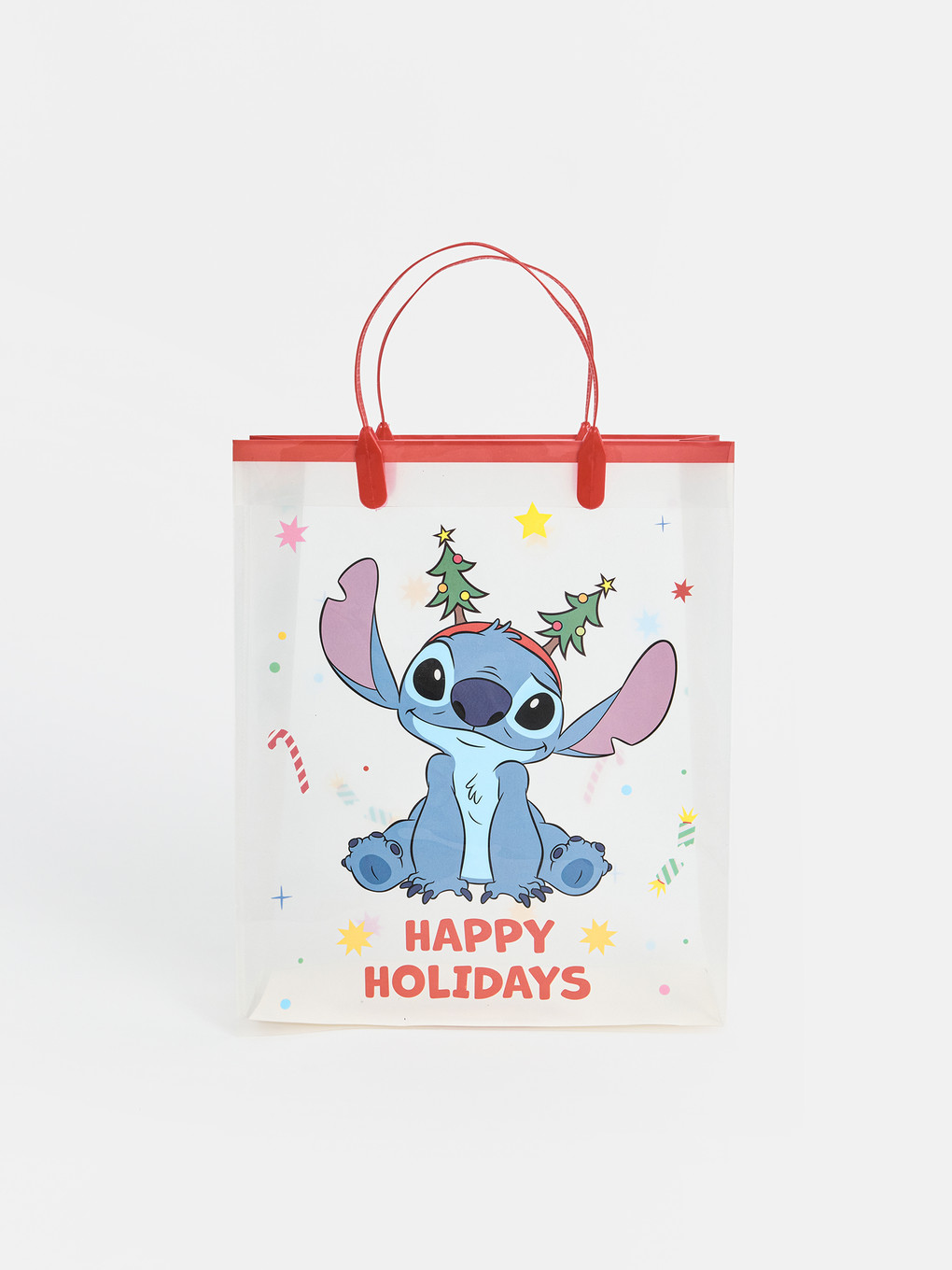 حقيبة كرتونية مطبوعة Stitch