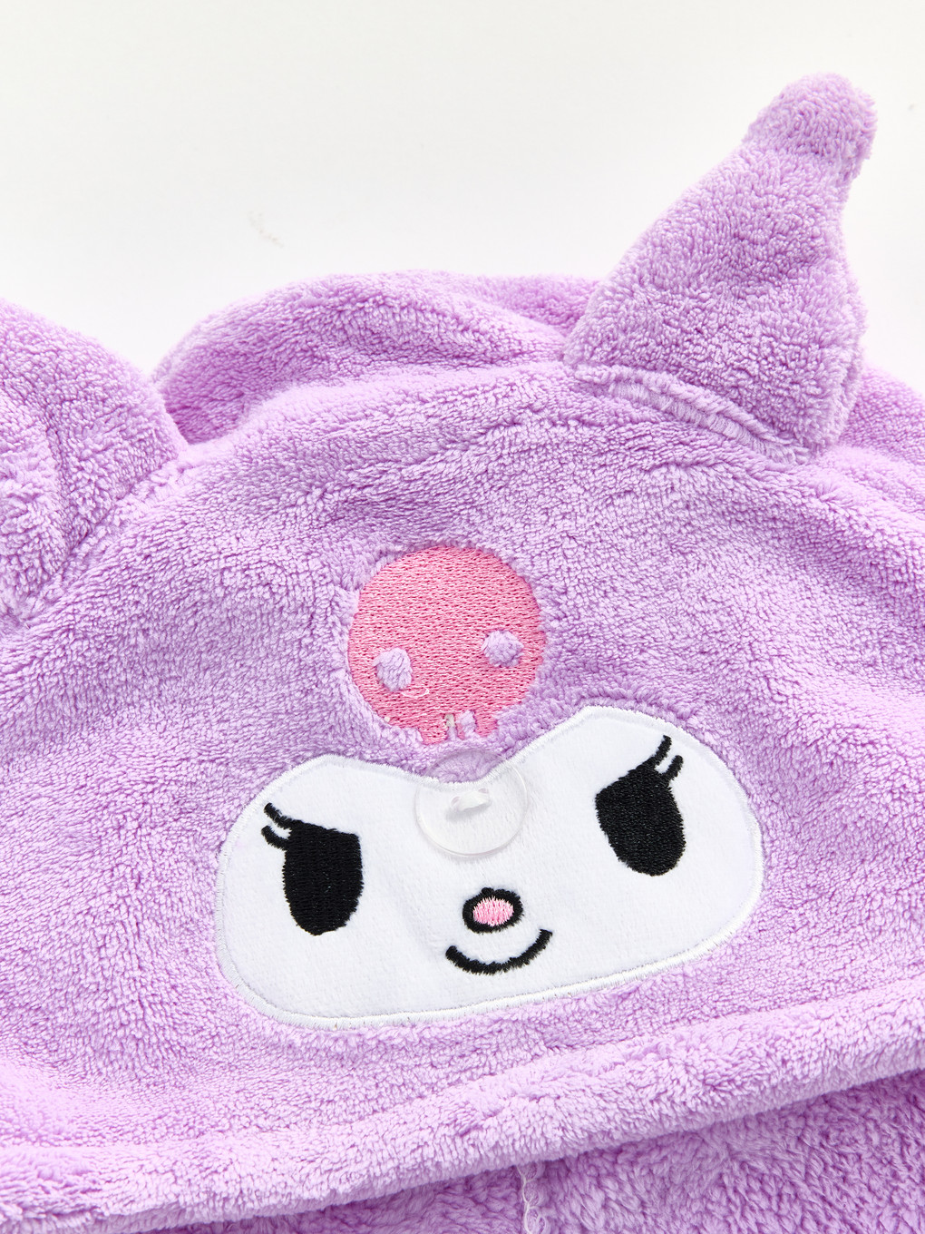 Peshqir Flokësh Polar Me Kuromi Të Qëndisur Për Vajza-2