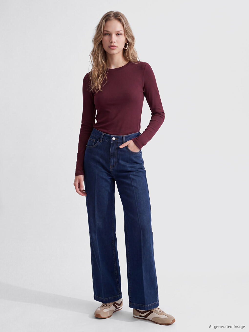Woman Bordeaux Body-1