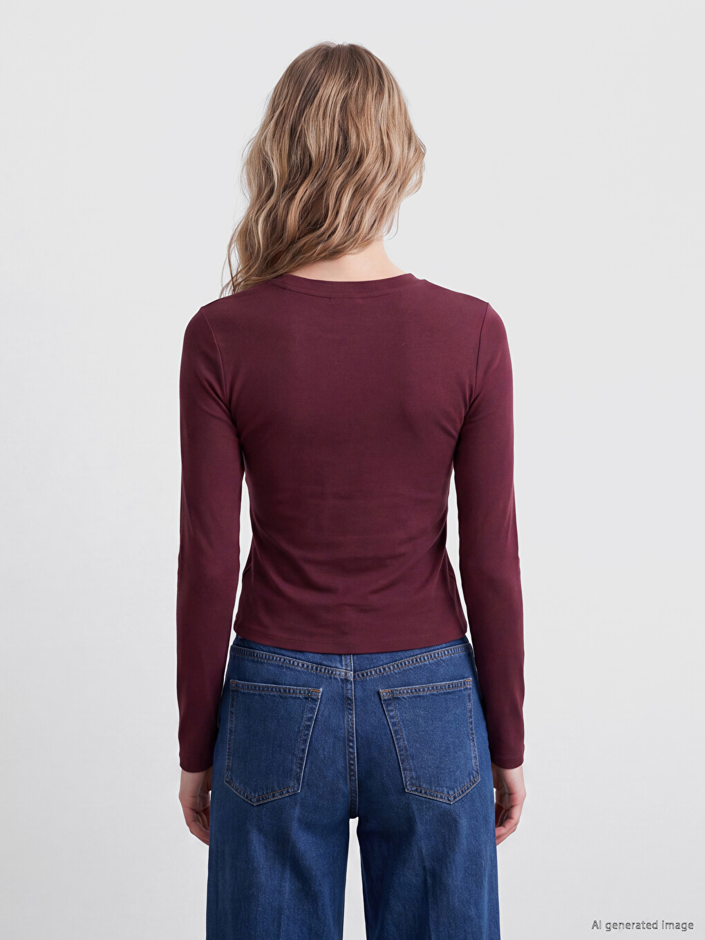 Woman Bordeaux Body-3