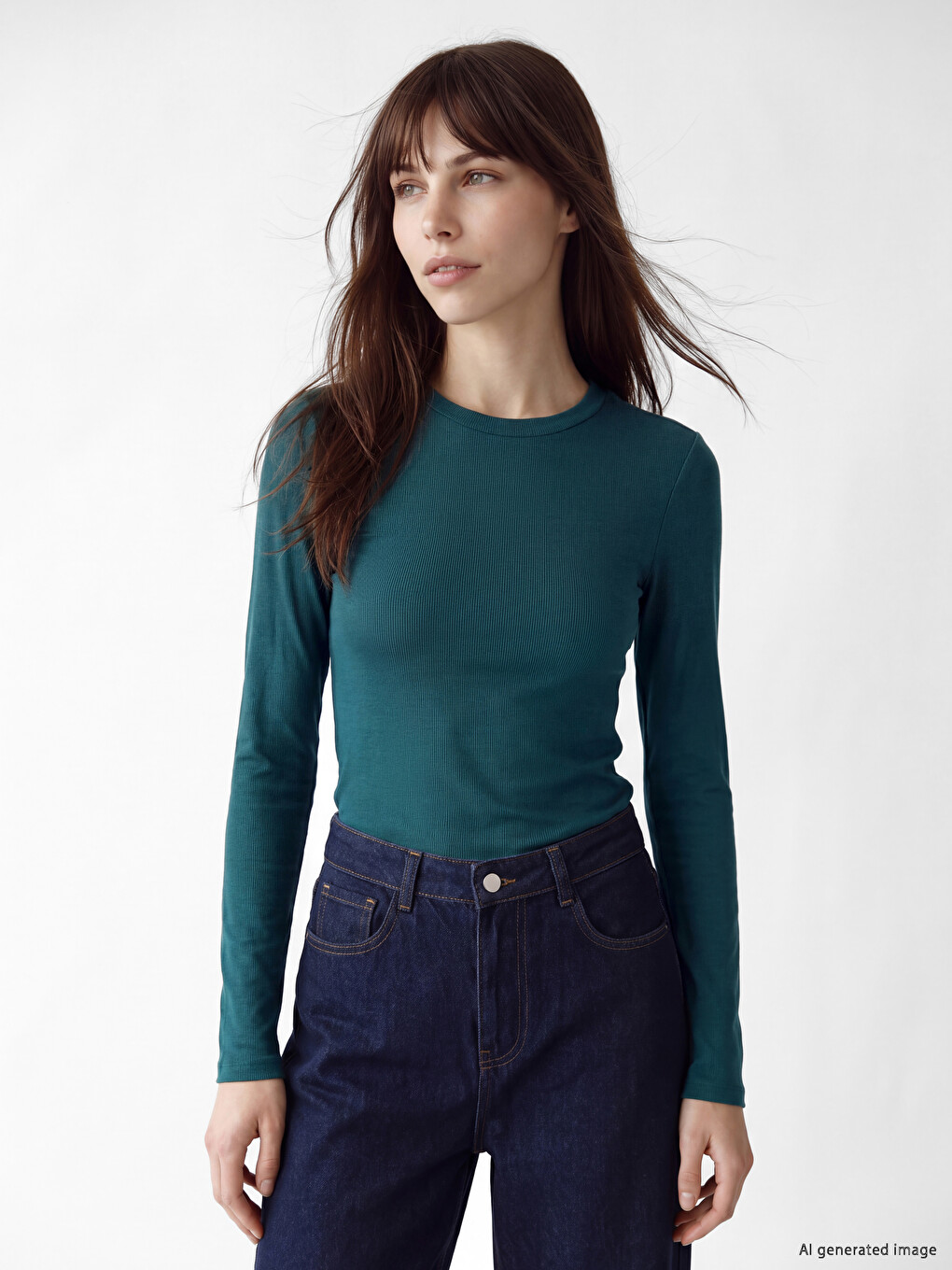 Woman Green Body