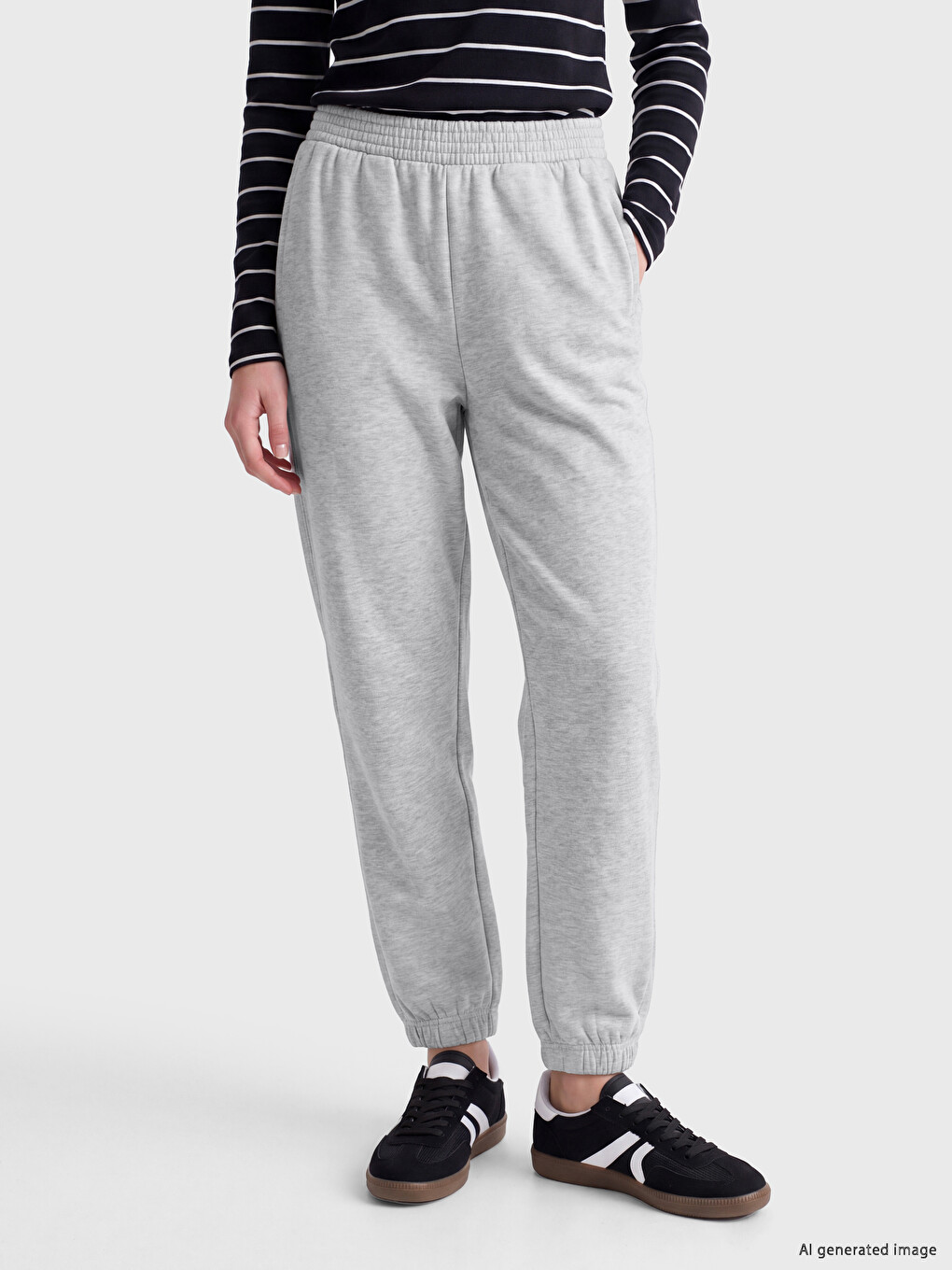 Women's Thick Jogger Sweatpants-1