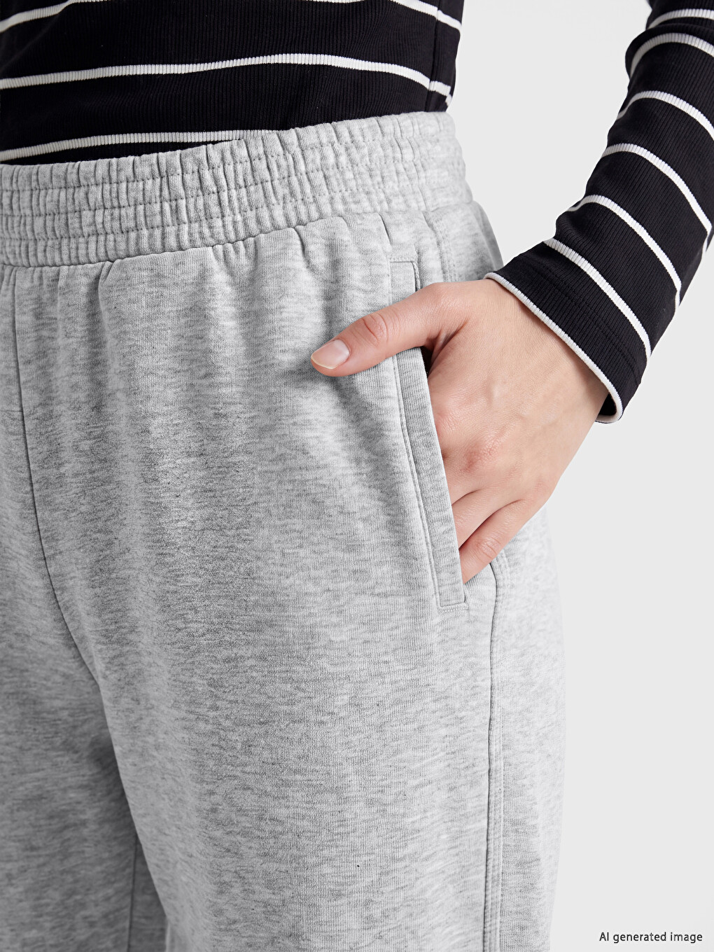 Women's Thick Jogger Sweatpants-2