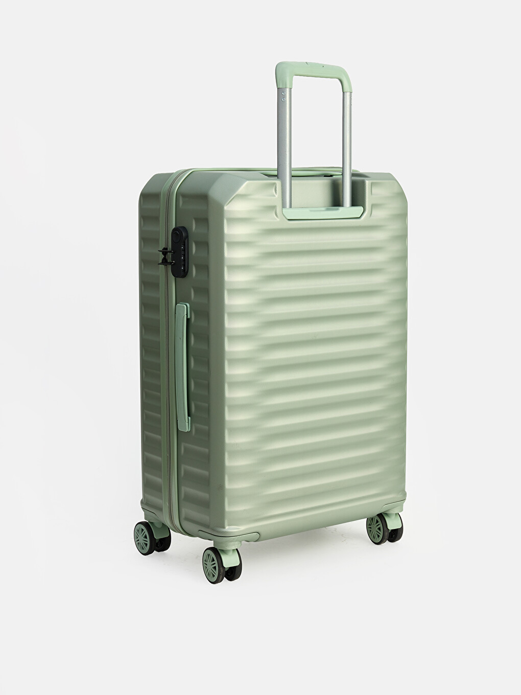 Lock Detailed Medium Size Suitcase