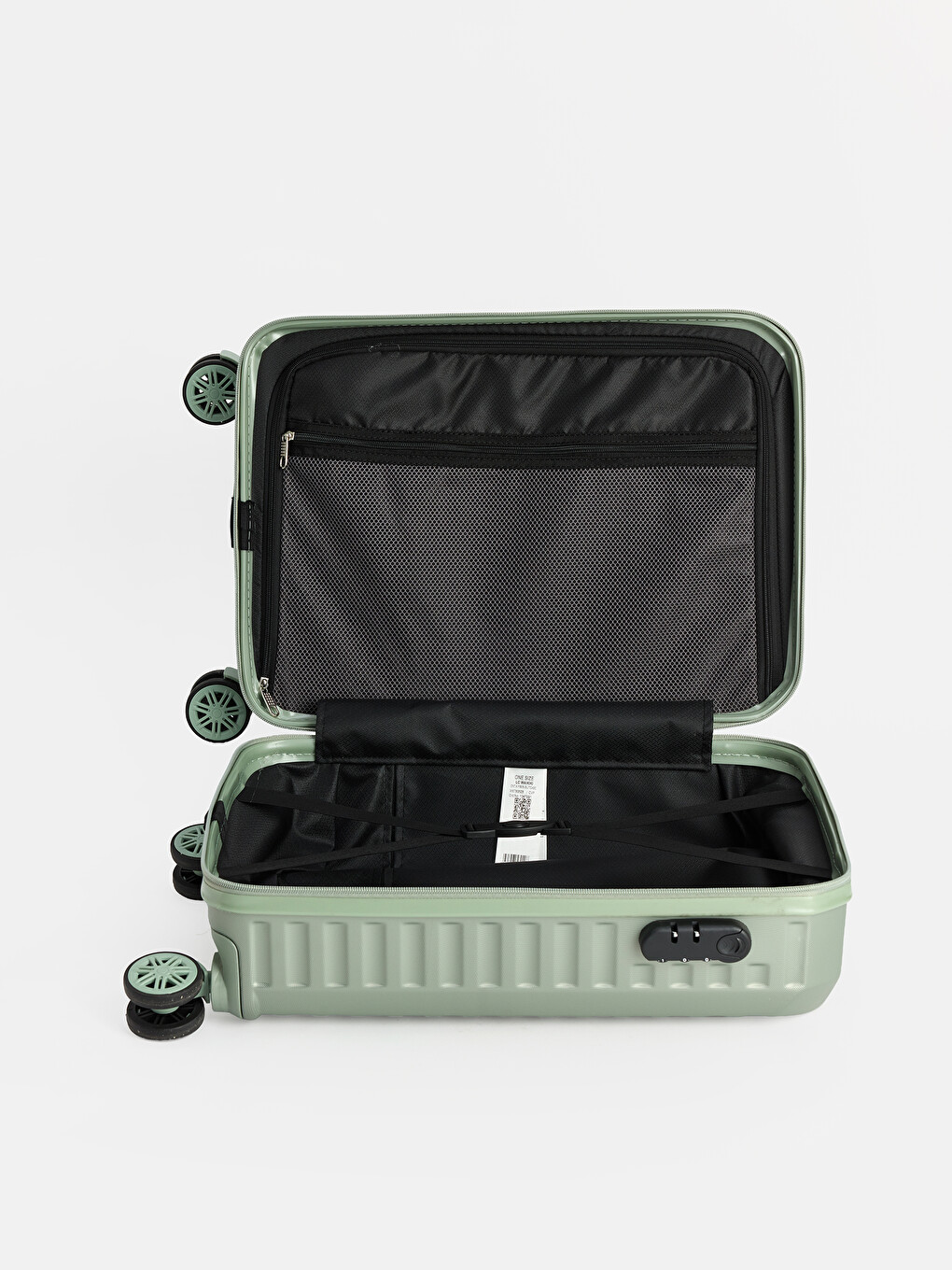 Unisex Green Suitcase-2
