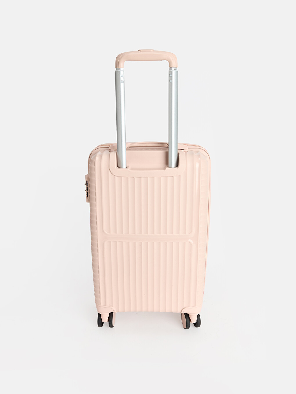 Pembe Kilit Detaylı Küçük Boy Valiz-2