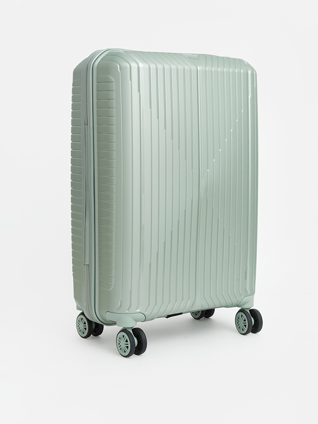 Lock Detailed Large Size Suitcase