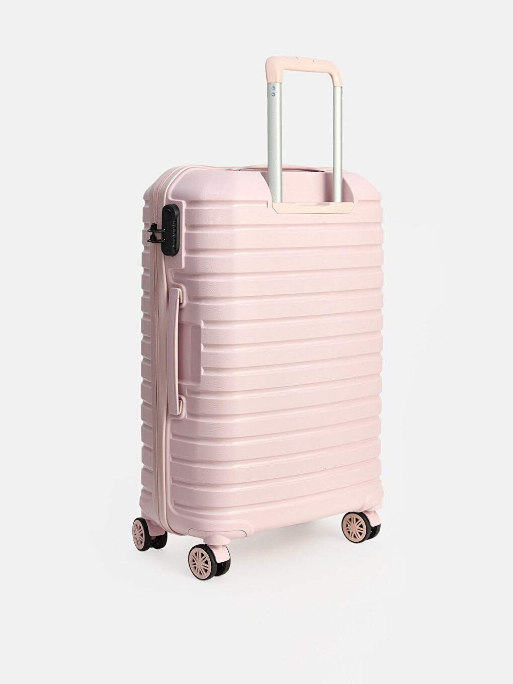 Lock Detailed Small Size Suitcase-1