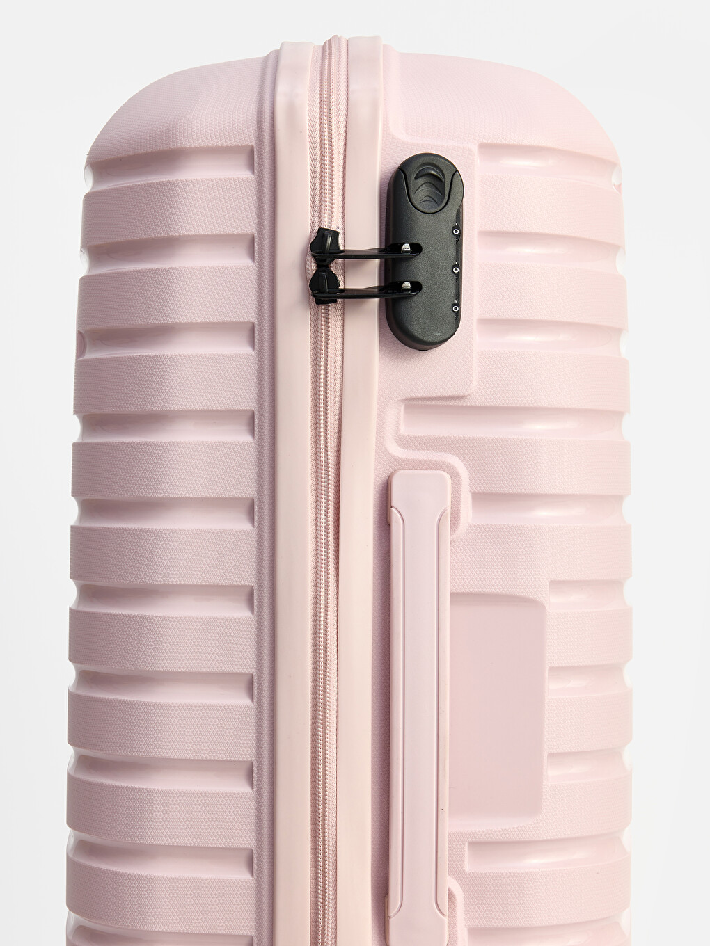 Lock Detailed Small Size Suitcase-3