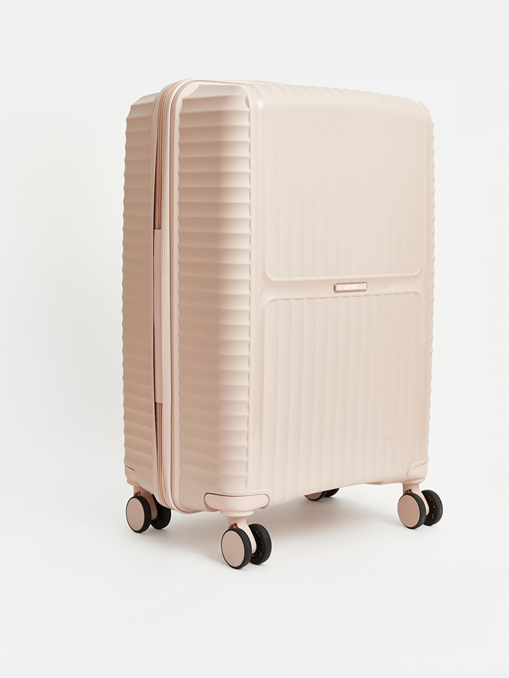 Lock Detailed Large Size Suitcase