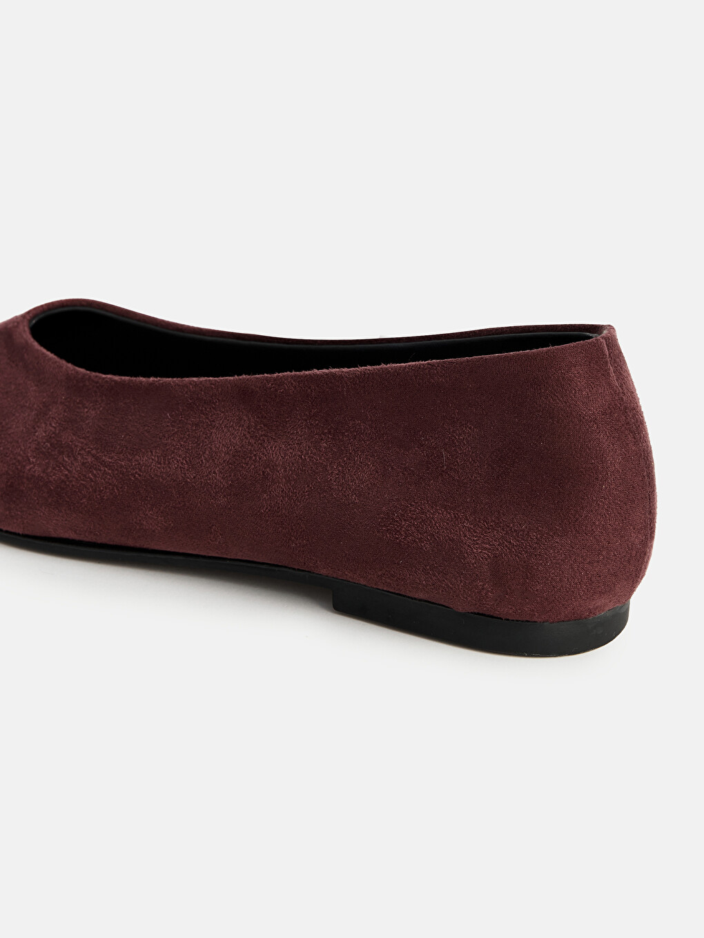 Faux Suede Women's Ballet Flats-2