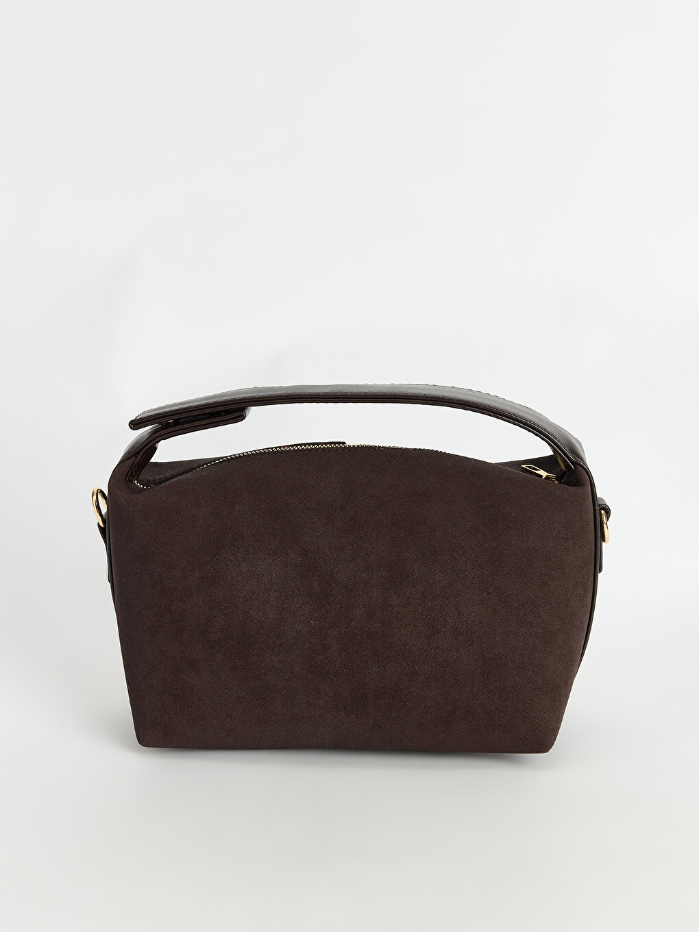 Çantë Krahu Suede Për Gra-4