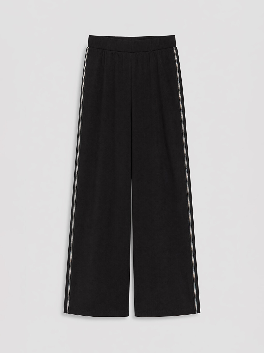 Woman Black Sweatpants-4