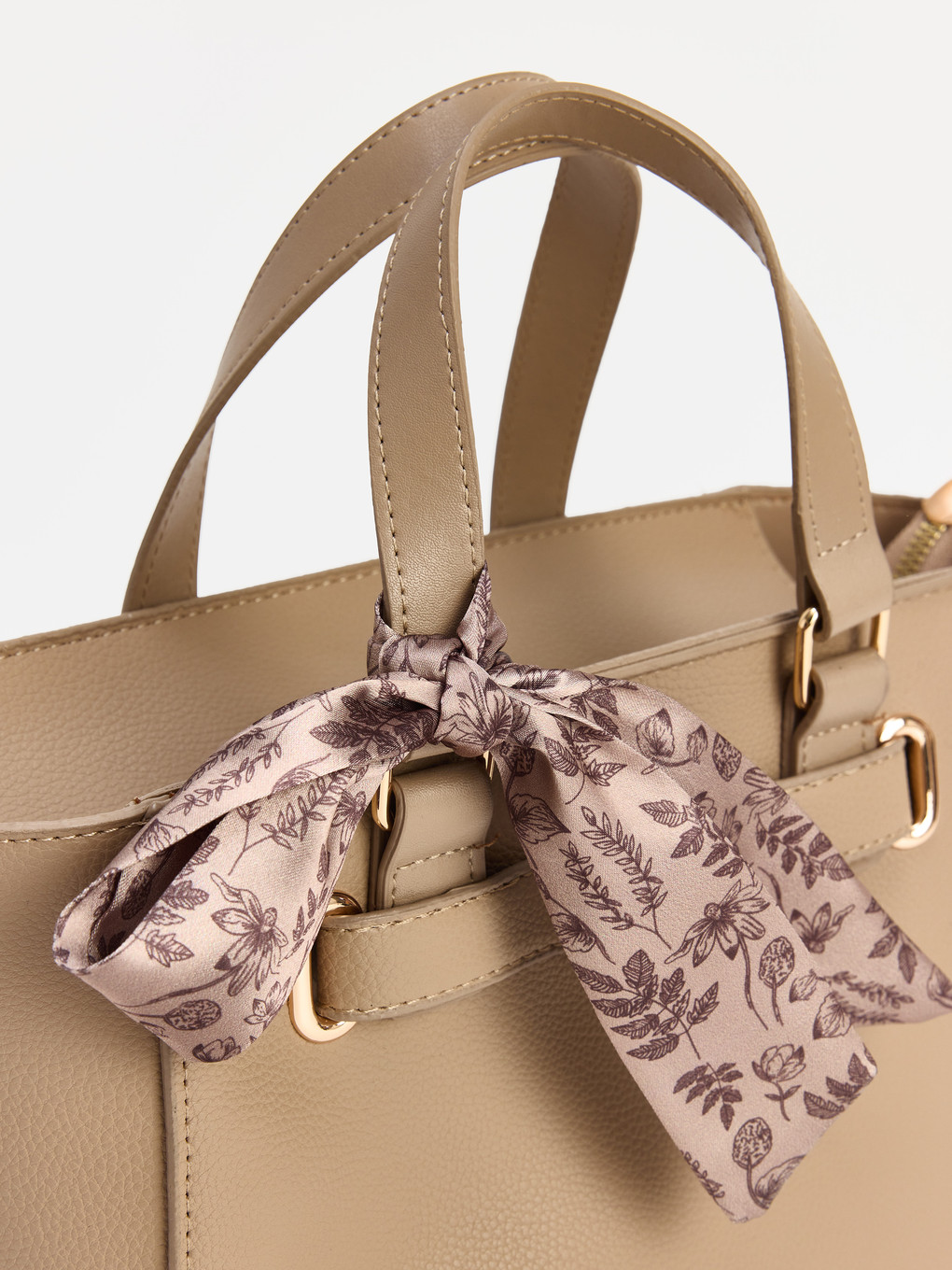 Faux Leather Women's Shoulder Bag-2