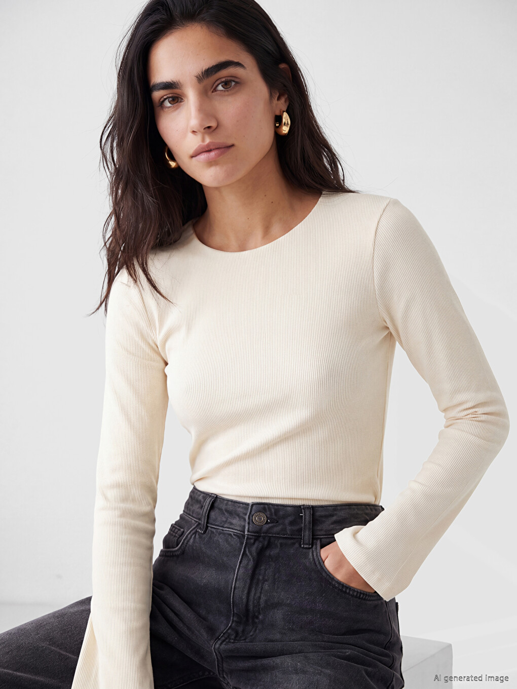 Woman Ecru Body