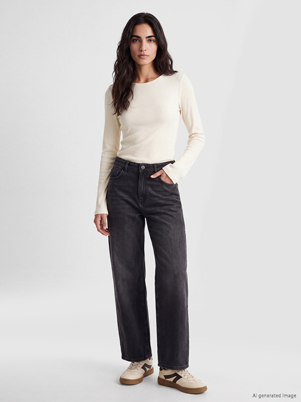 Woman Ecru Body-1