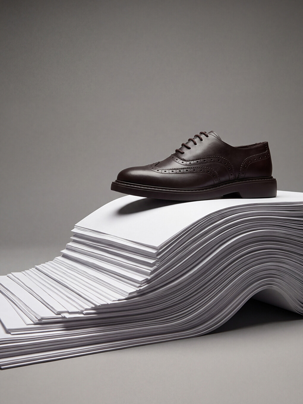 Faux Leather Men's Classic Shoes