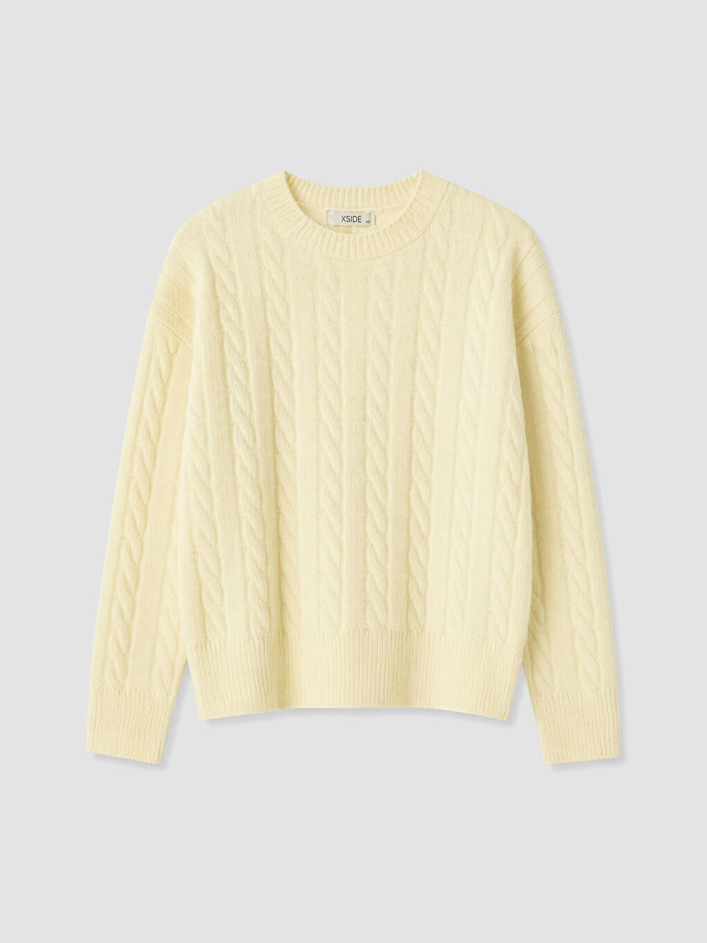 Woman Yellow Sweater-4