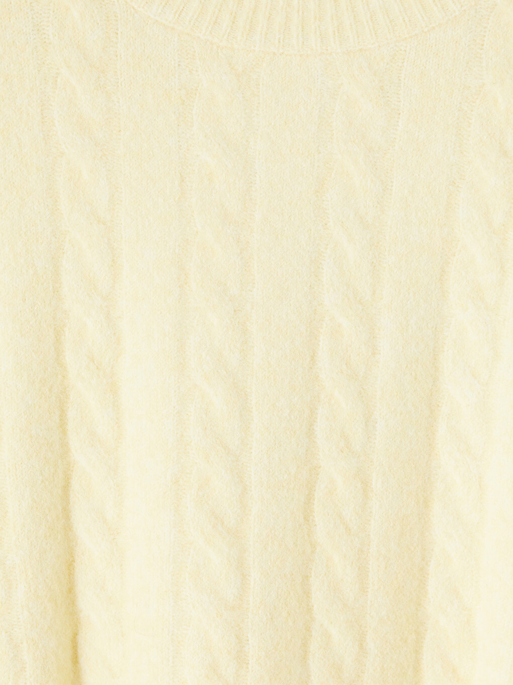 Woman Yellow Sweater-5